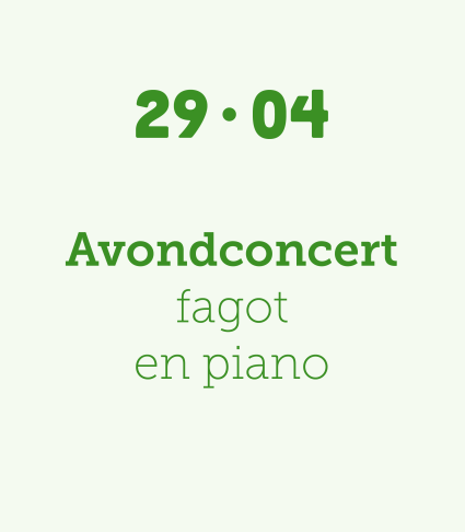 Avondconcert fagot & piano